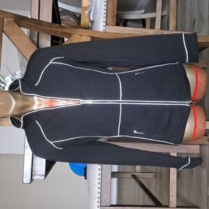 ZENERGY Blk n wht trim Athletic Jacket size 0 (fits S/M)